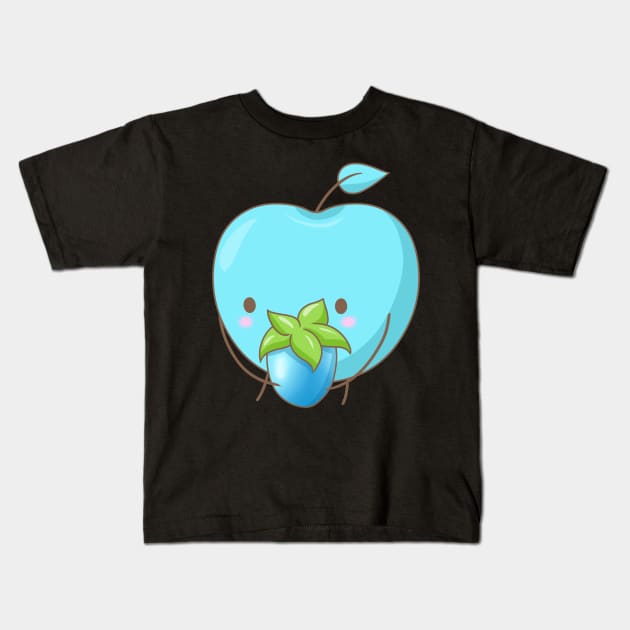 Stardew Valley- Ancient Fruit Junimo Kids T-Shirt by CaptainPoptop